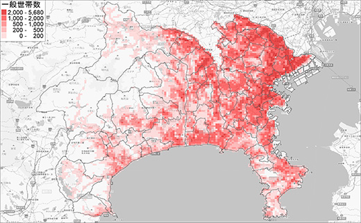 MapInfo® Pro の画面キャプチャ