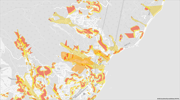 MapInfo® Pro の画面キャプチャ